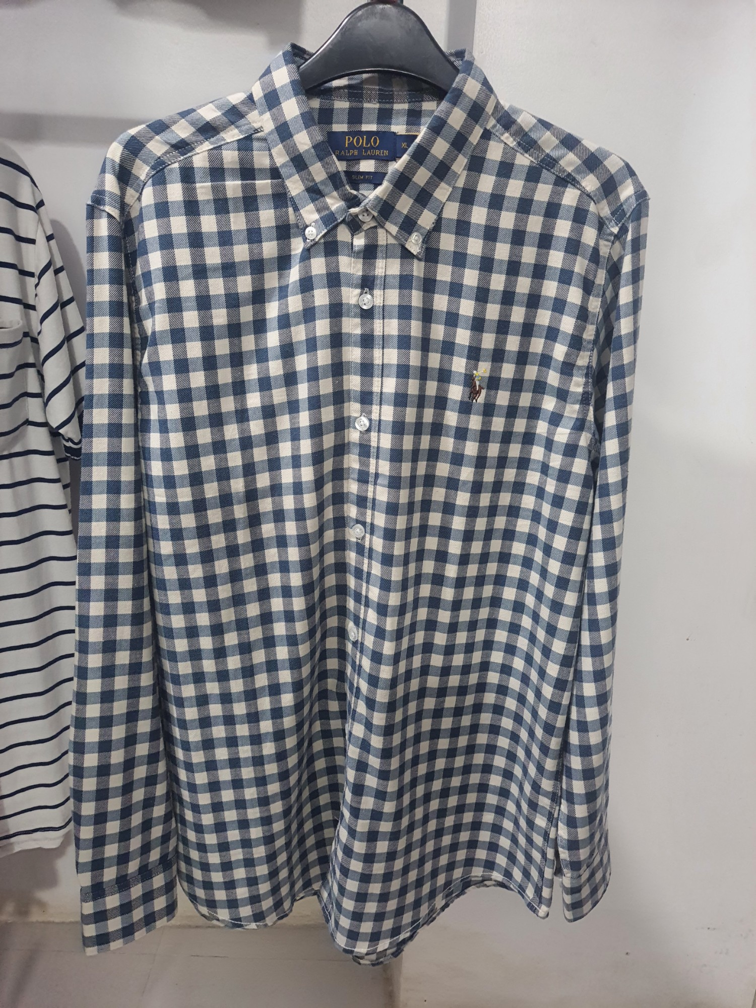 Us polo check shirt