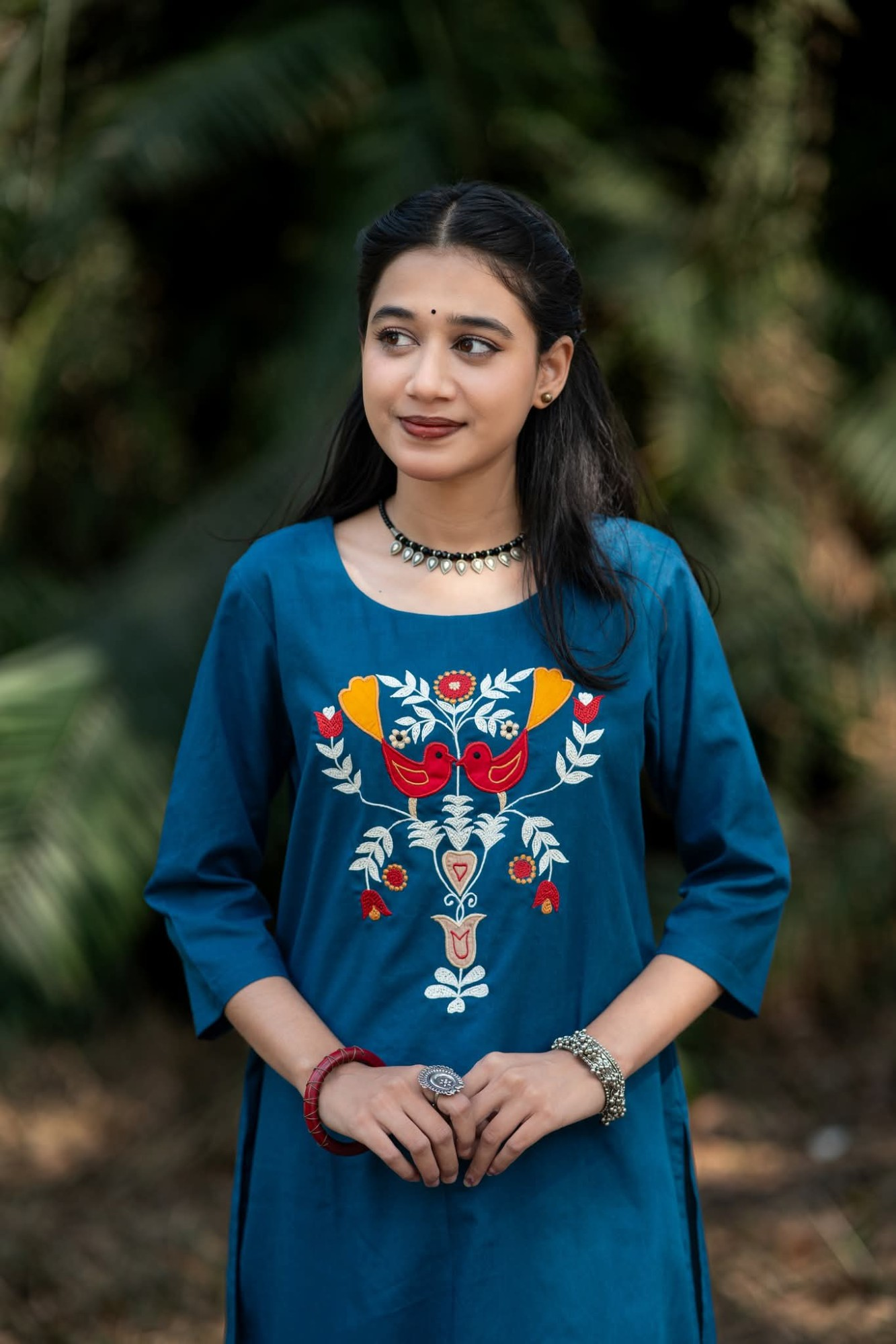 নীল কুর্তি (Blue Kurti)